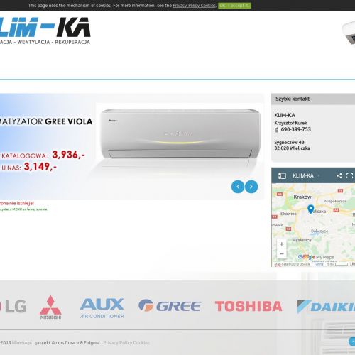 Kraków - klimatyzacja