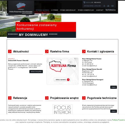 Zarządzanie i administracja nieruchomościami - Szczecin