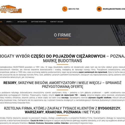 Części nowe tir - Bydgoszcz