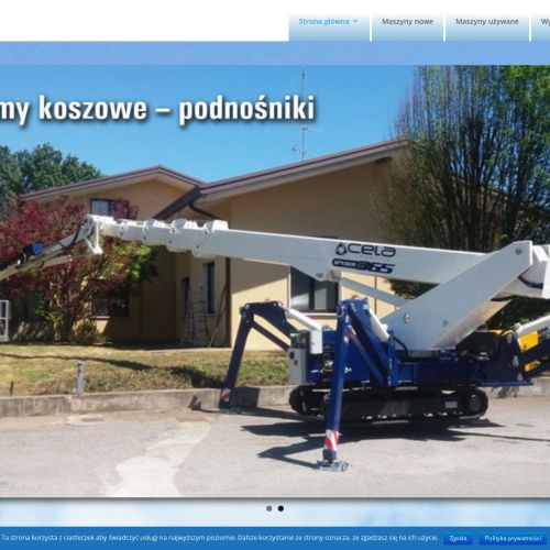 Usługi podnośnikiem koszowym