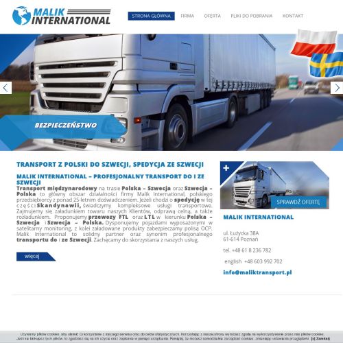 Spedycja skandynawia