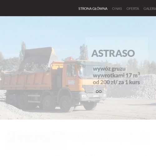 Warszawa - transport kruszywa raszyn