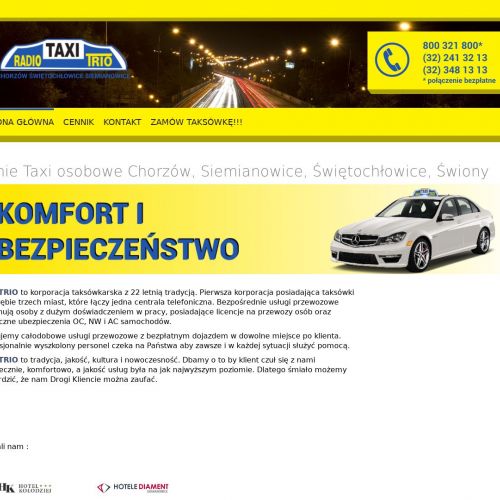 Radio taxi siemianowice w Chorzowie