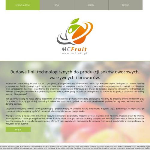 Mobilna tłocznia soków