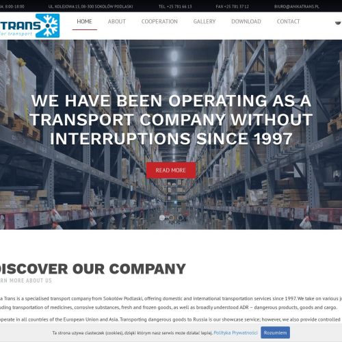 Siedlce - przewozy adr