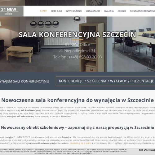 Sale konferencyjne do wynajęcia - Szczecin