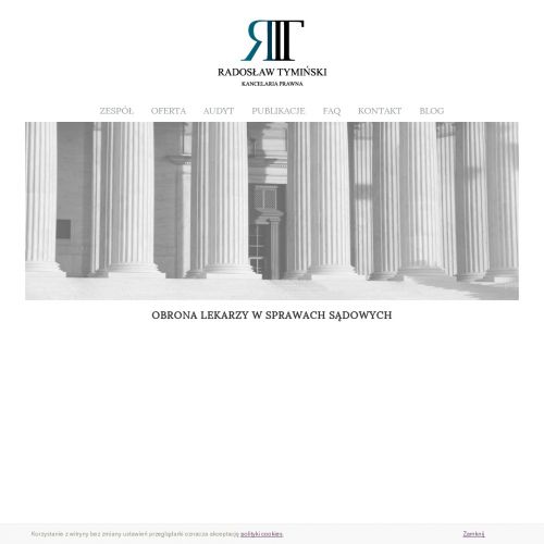 Adwokat sprawy medyczne w Warszawie