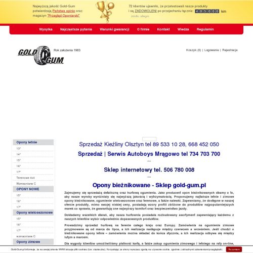 Olsztyn - opony wielosezonowe 15