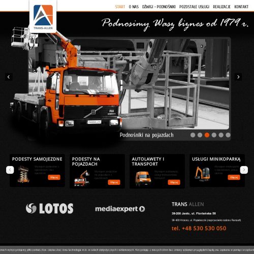 Żurawie samojezdne w Sanoku