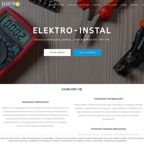 Montaż instalacji elektrycznych w Krakowie