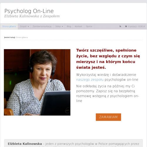 Psychoterapeuta online dla dorosłych