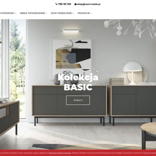 Sofa rozkładana styl skandynawski