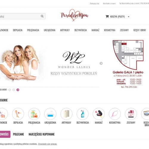 Hurtownia dla kosmetyczek online w Lublinie