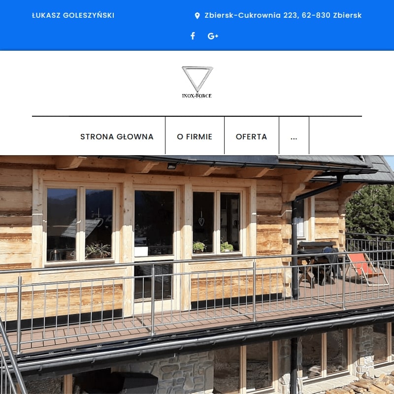 Barierki z nierdzewki - Poznań