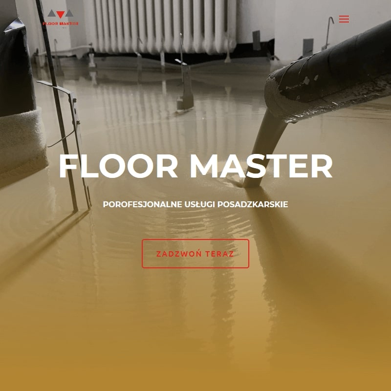 Podkład podłogowy samopoziomujący - Warszawa