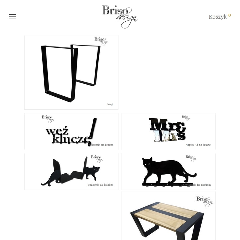 Nogi do stołu metalowe