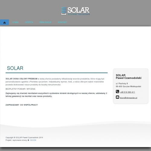 Żaluzje fasadowe producent w Gorzowie Wielkopolskim