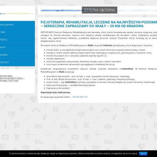 Rehabilitacja skała