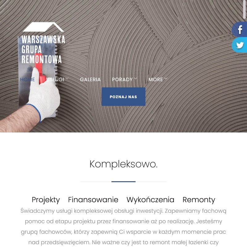 Warszawa wykończenie pod klucz