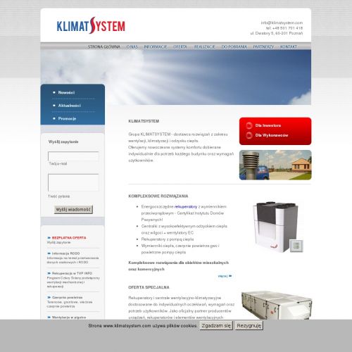 Montaż rekuperacji - Poznań