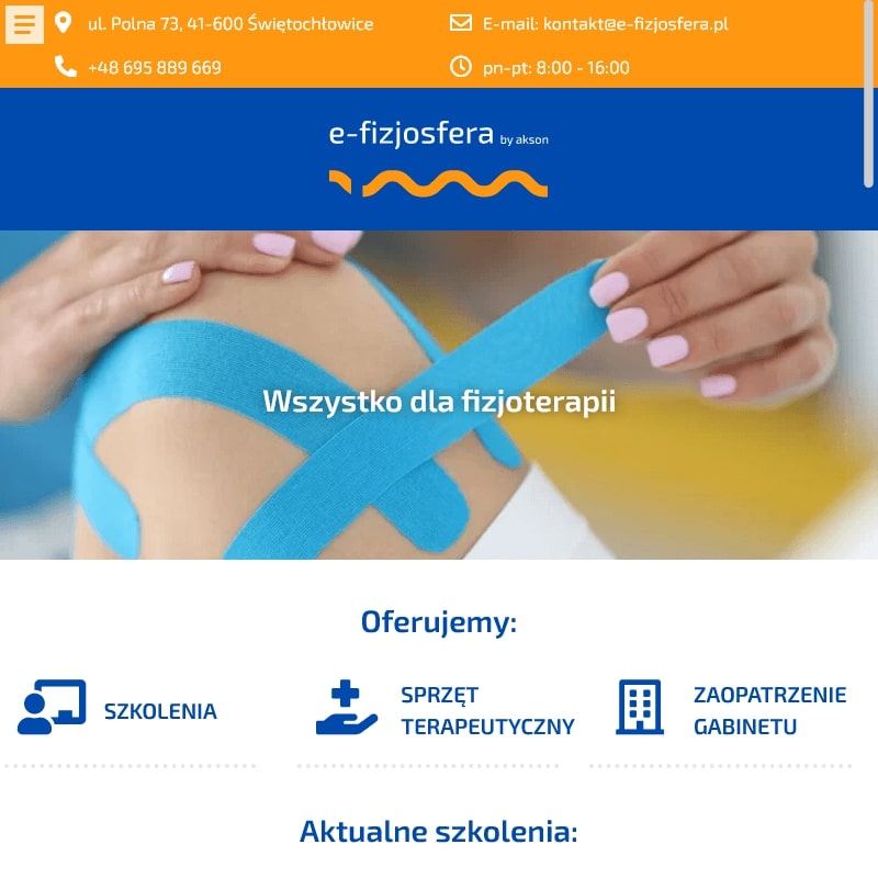 Stół rehabilitacyjny przenośny