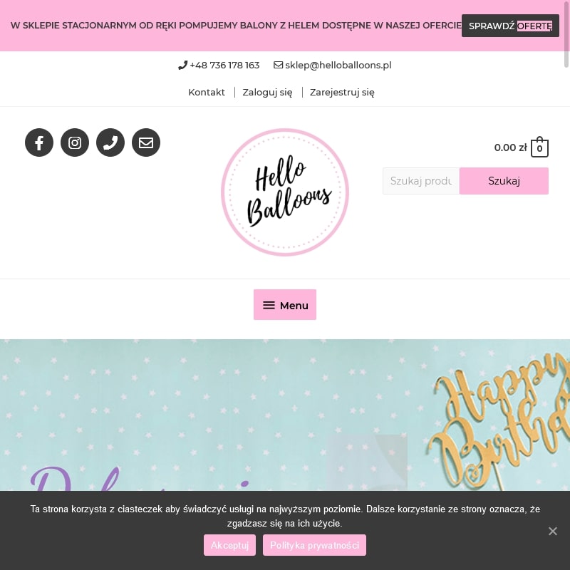 Poznań - dekoracje balonowe