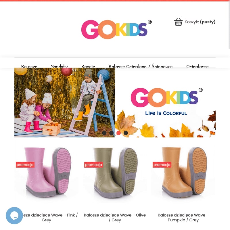 Kalosze z ociepleniem dla dzieci