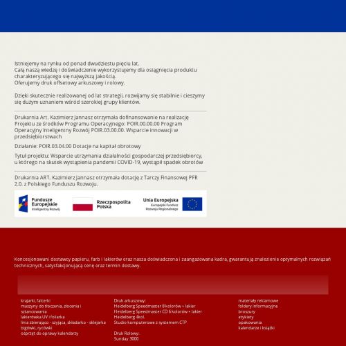 Drukowanie plakatów - Warszawa