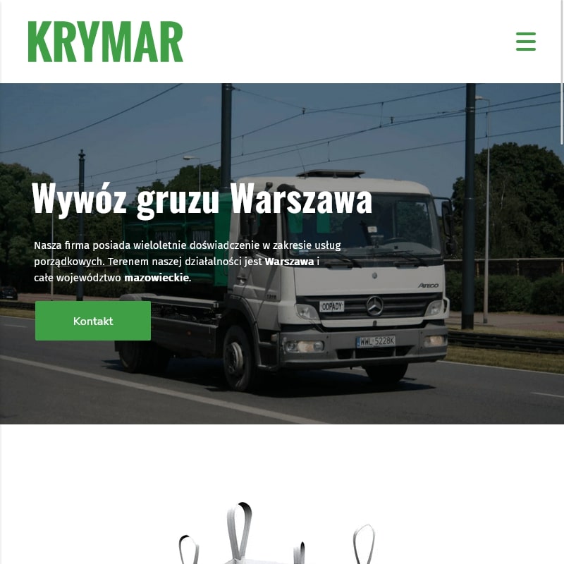 Warszawa - kontener na gruz warszawa cena