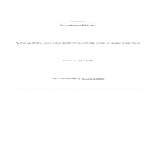 Skup samochodów powypadkowych łódź w Łodzi