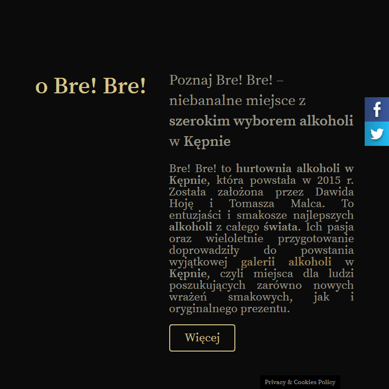 Whisky single malt w Kępnie