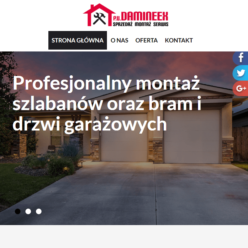 Bramy garażowe uchylne - Warszawa