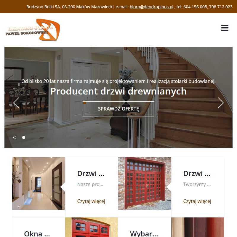 Drzwi wewnętrzne w Warszawie