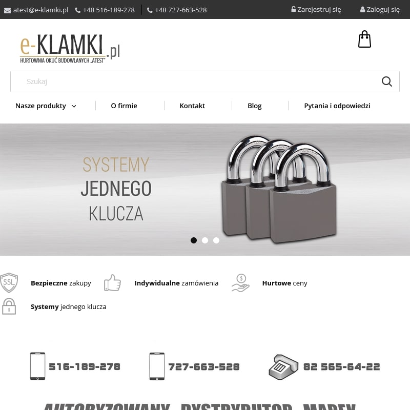 Jeden klucz do wszystkich zamków