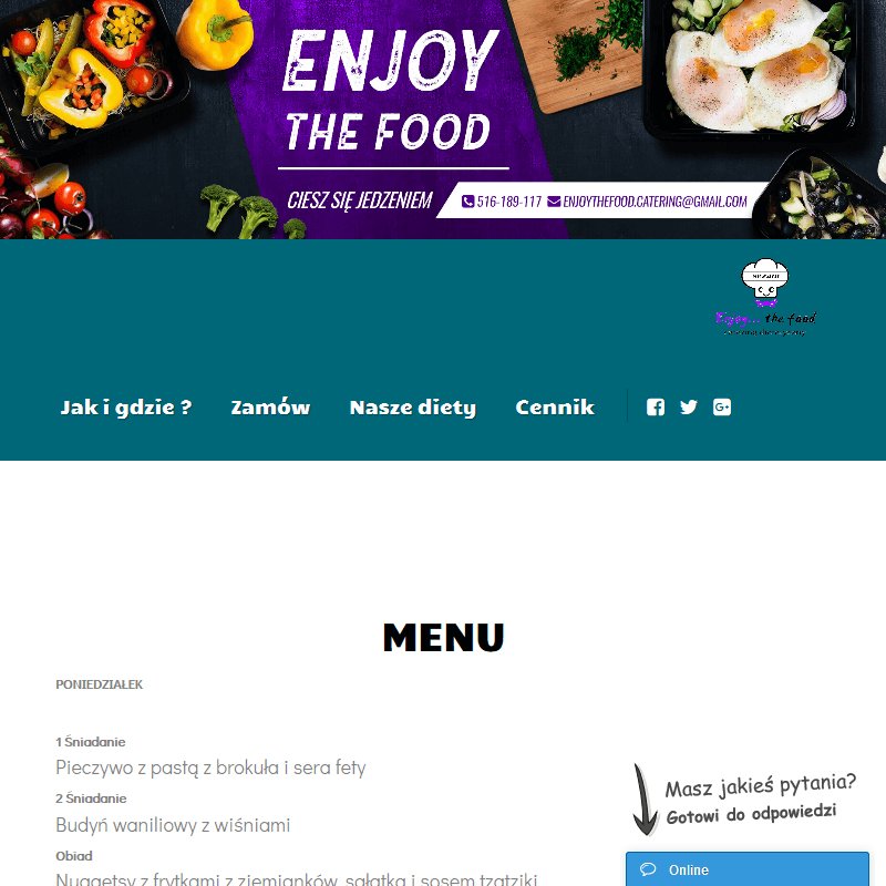 Dieta 2000 kalorii - Poznań