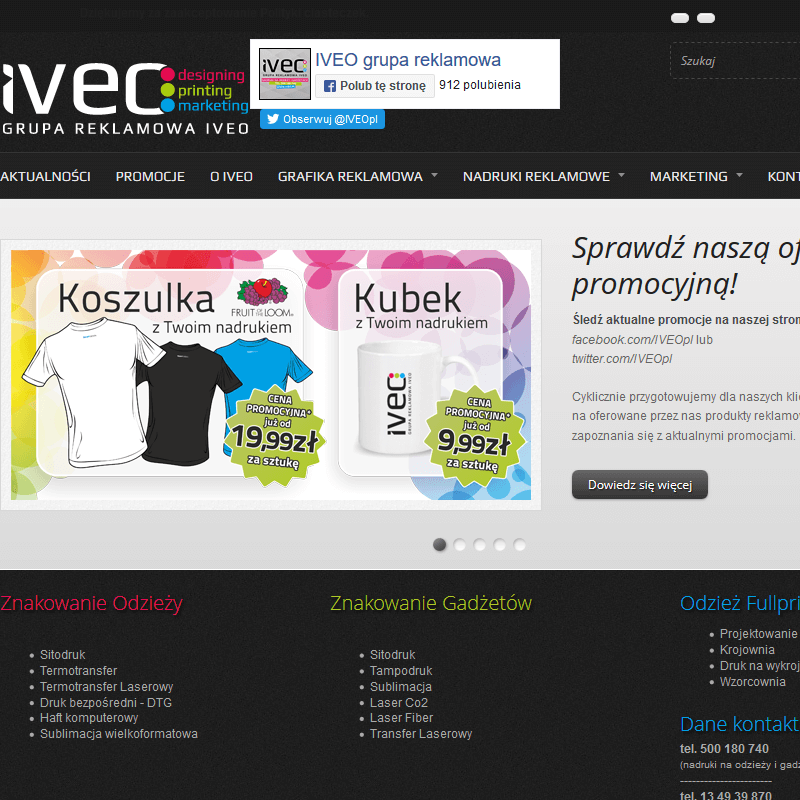 Koszulki firmowe z logo