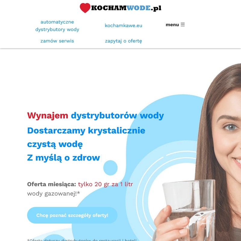 Dystrybutor wody kranowej - Warszawa
