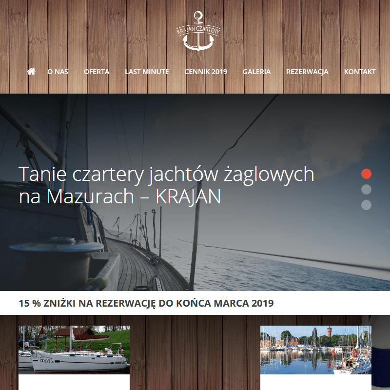 Czarter mazury - Giżycko