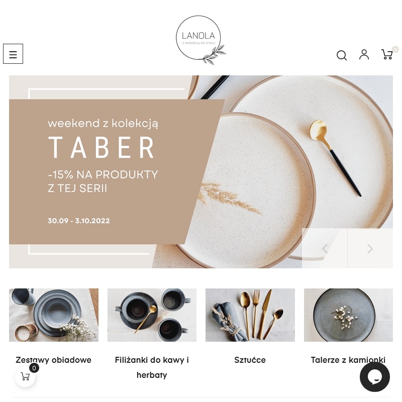 Kamionka zestaw obiadowy