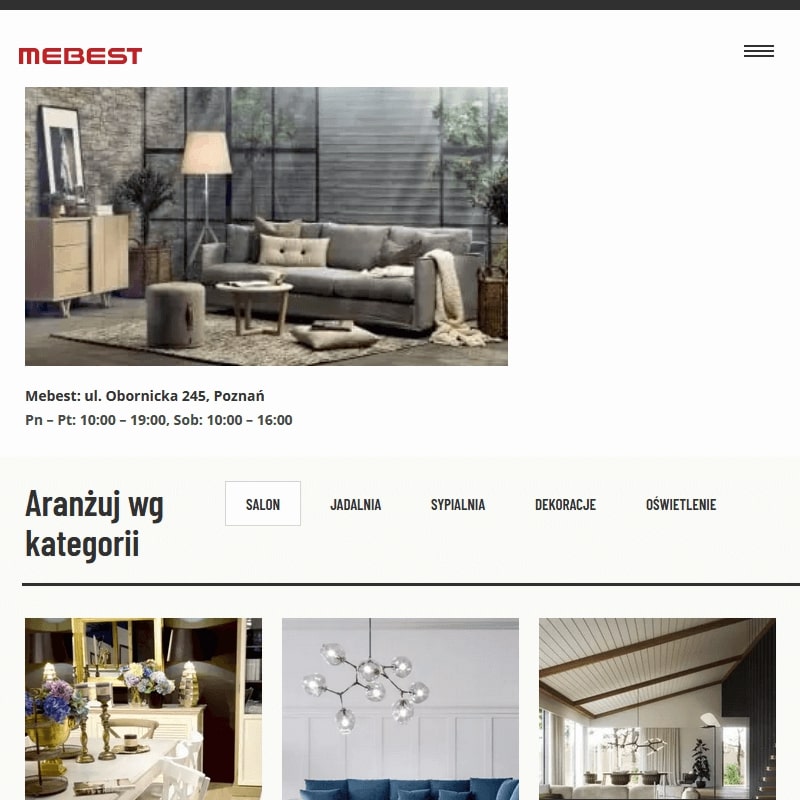 Ekskluzywne meble wypoczynkowe do salonu - Poznań