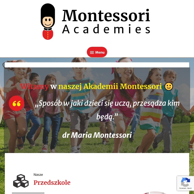 Prywatne przedszkole montessori - Warszawa