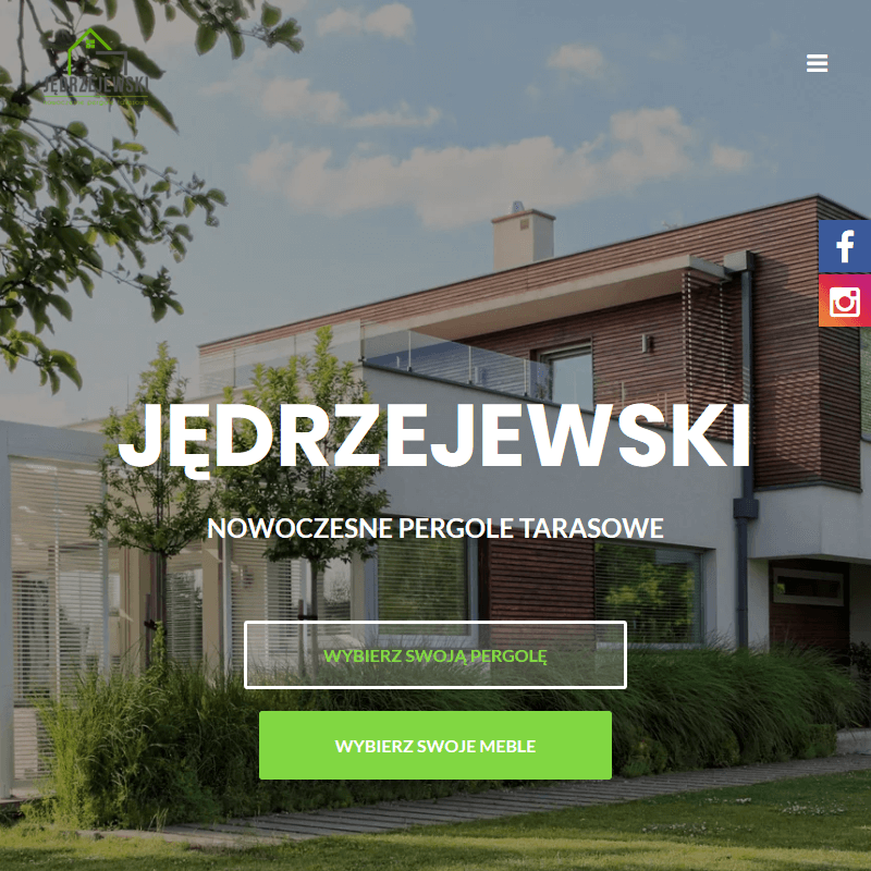 Pergole tarasowe drewniane - Poznań