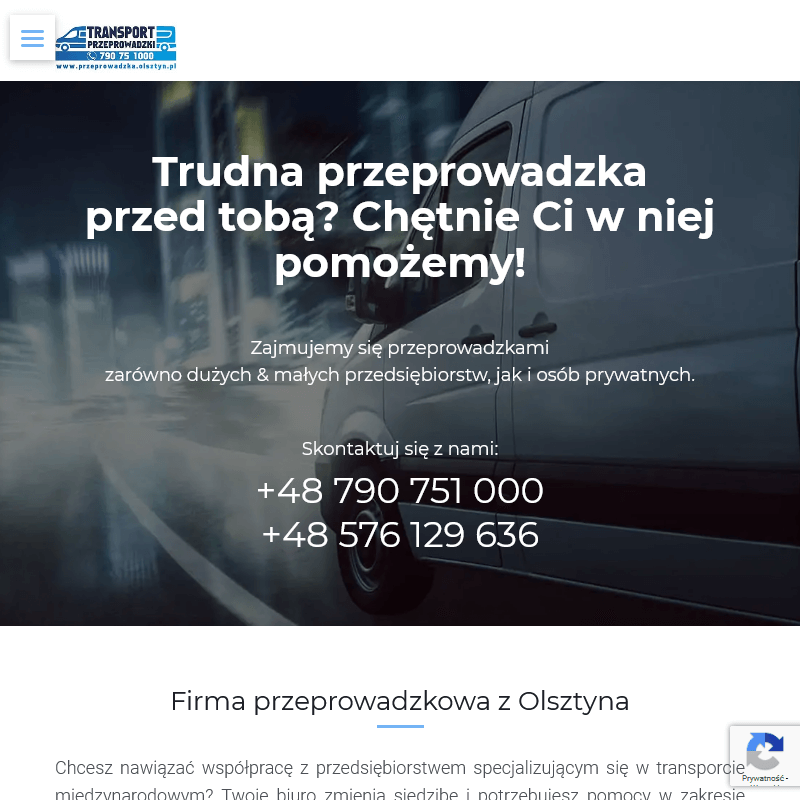 Przeprowadzki firm w Olsztynie