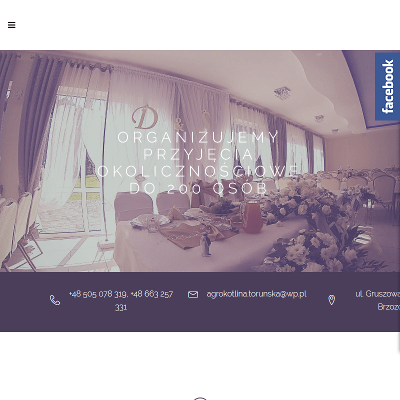 Sala weselna na 200 osób okolice torunia - Toruń