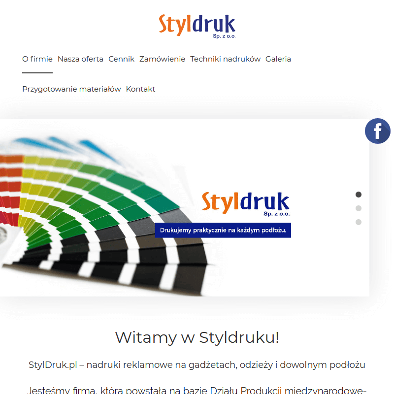 Nadruki na kalendarzach