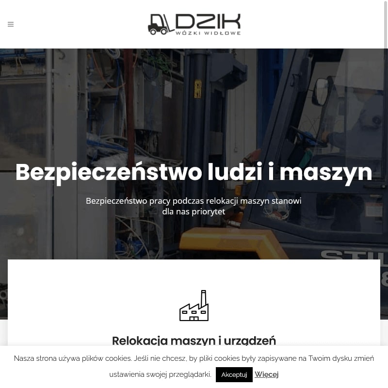 Demontaż maszyny na części składowe