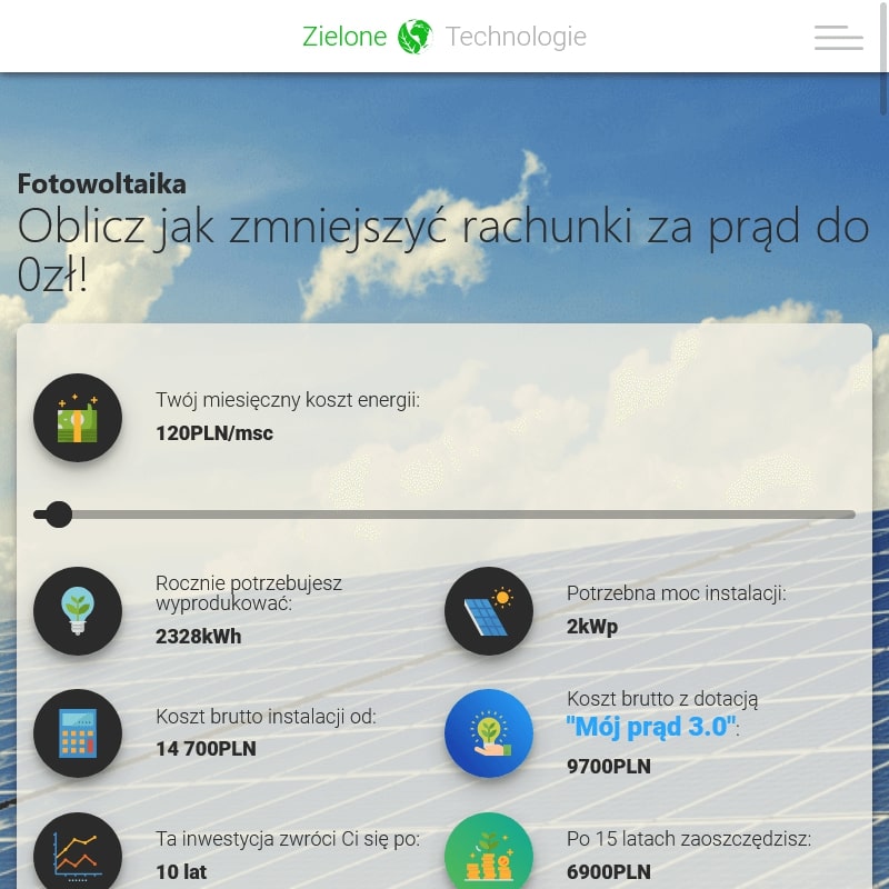 Fotowoltaika 10kw cena w Zielonej Górze